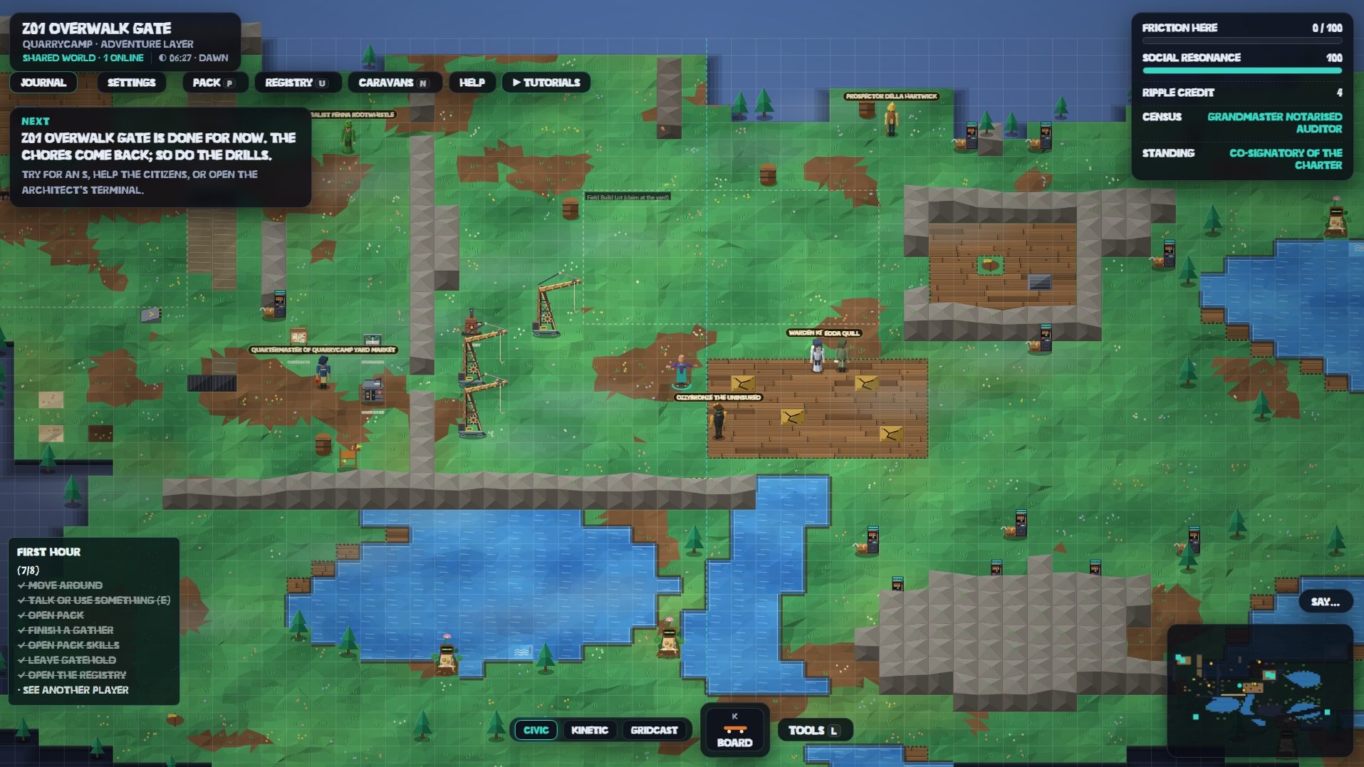 Download screenshot: Z01 Overwalk Gate, Quarrycamp