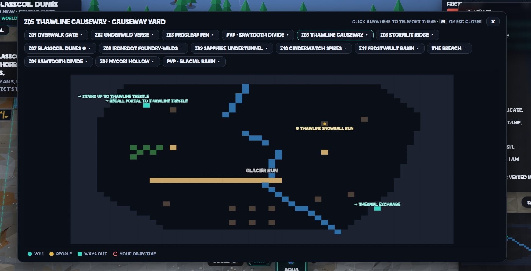 Download screenshot: Zone map